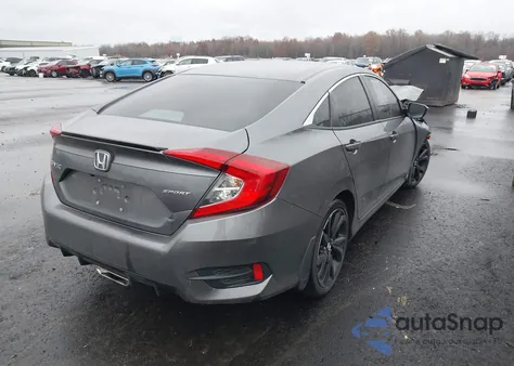 2020 Honda Civic Sport from USA, damaged, VIN 19XFC2F8XLE024862